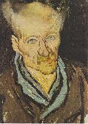 Vincent Van Gogh, Portrait of a patient at the Hospital Saint-Paul